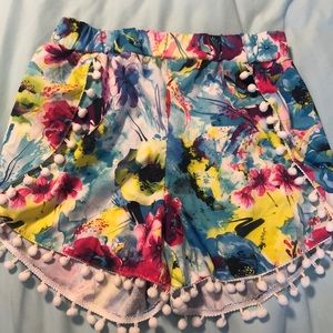 Flower shorts